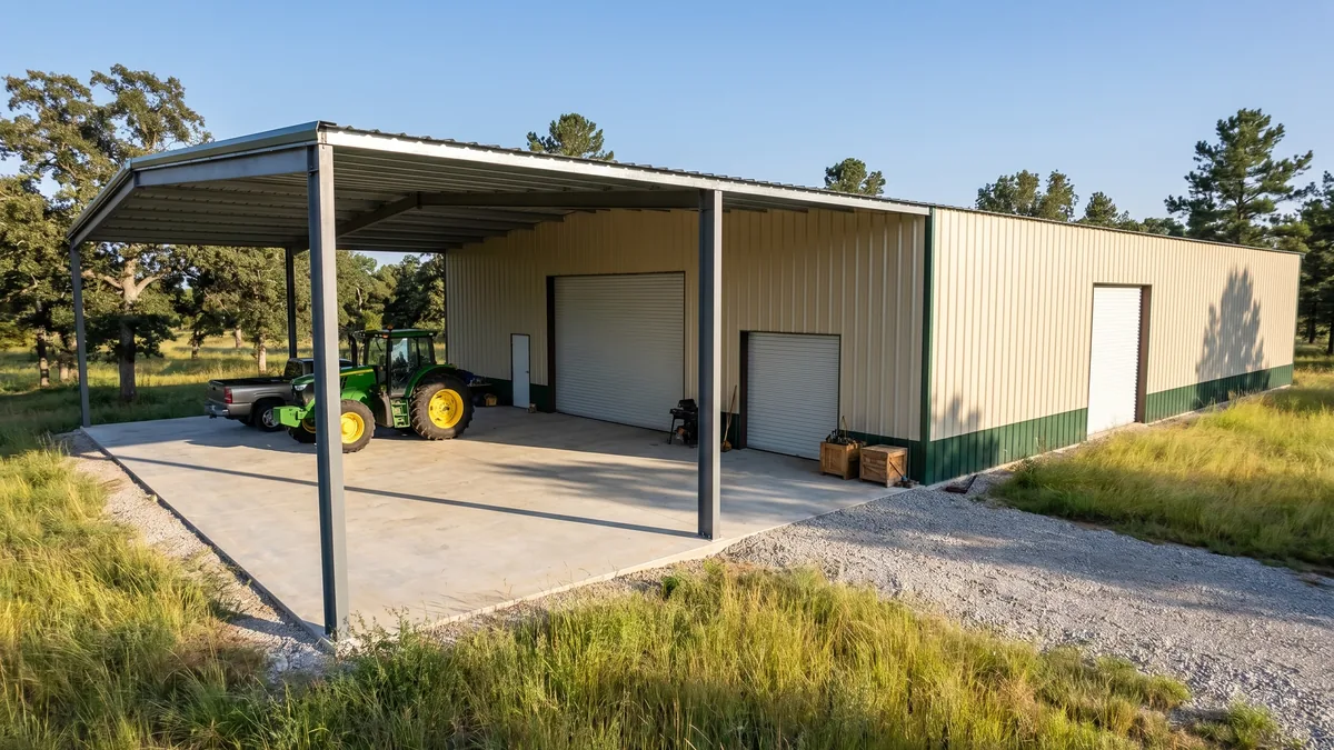 Buck Steel metal barns and farm buildings